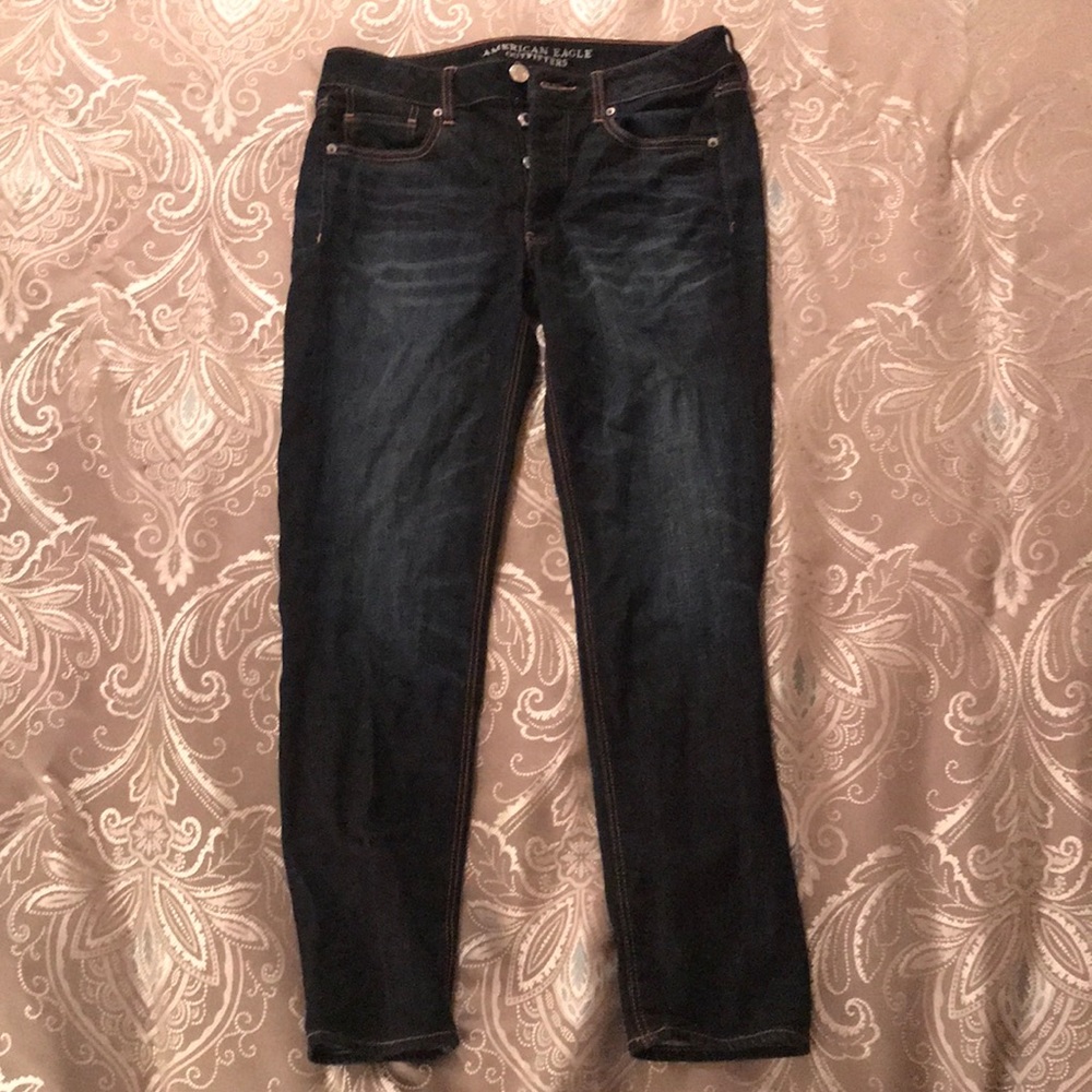 American Eagle High Waisted Tomgirl Jeans